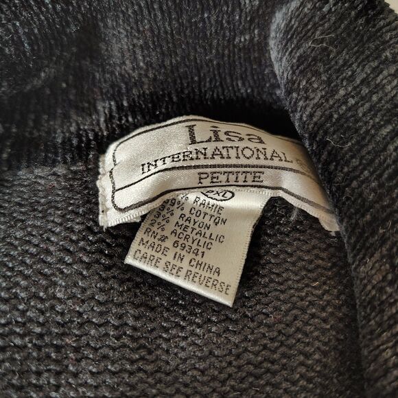 Christmas Cardigan Sweater Patchwork Cardinals Beaded Embellished Holiday PXL - Picture 5 of 11